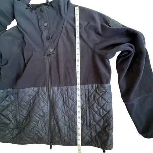 G/FORE Women’s Quilted Hybrid Golf Jacket Black Size L G4LF22O40 Size L