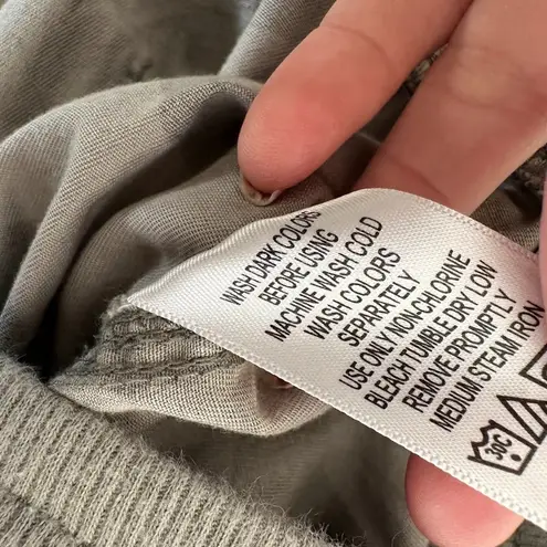 Woman Within Plus Size 28W Convertible Length Cargo Pant Green Camo Pullon