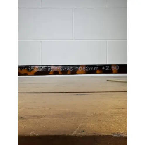 Betsey Johnson  Tortoise Cat Eye Eyeglasses Frames 52-19-145 Clear