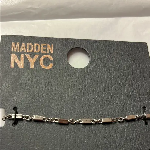 NWT Madden NYC 3 pc bracelet set Silver