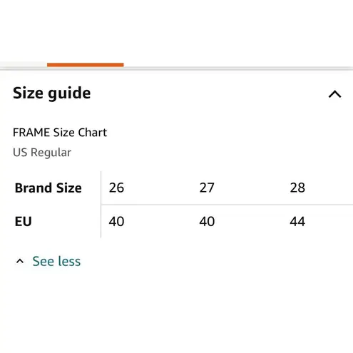 Frame 's Black Oak Straight Jean Mid rise Straight fit, A48