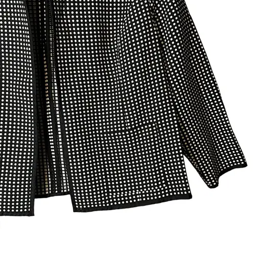 Laura Ashley Black & White Polka Dot Blazer Size 3X
