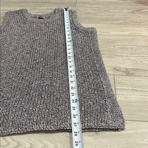 Ella Moss Multicolor Knit Sleeveless Tunic Sweater Top Women’s XL