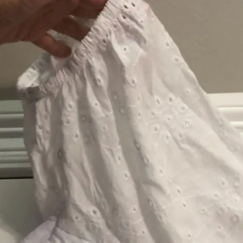 Sofia Vergara NWT Sophia Vergara White Eyelet. Louse Top Plus Size XXXL