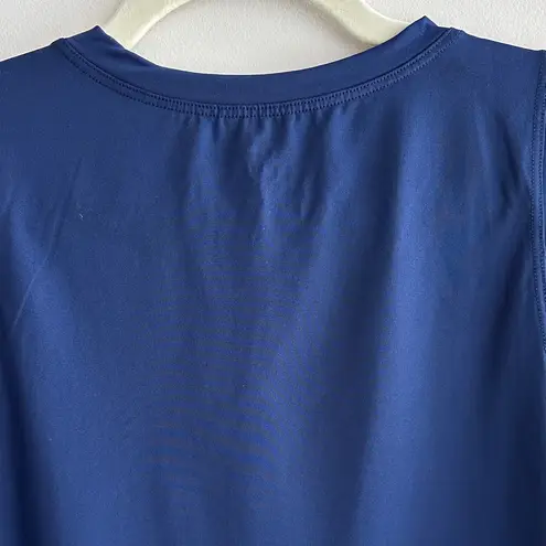 Eleven by Venus Williams Peace Maker Tank, Admiral Navy, Size Medium, NWT Blue