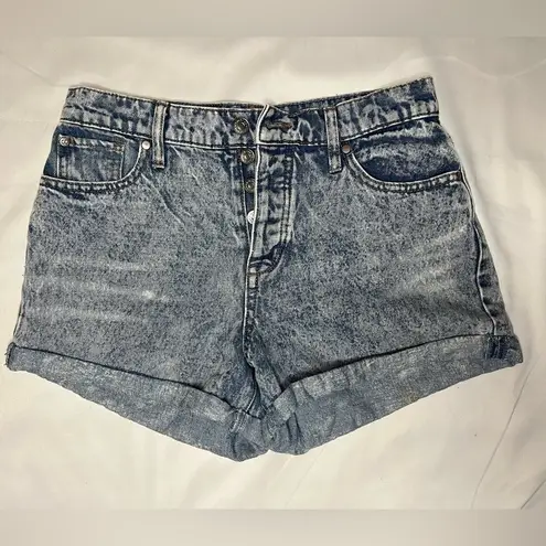 CP Jeans Acid Wash Mom Denim Shorts 27