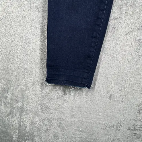 NYDJ Ami Skinny Jeans Womens 10 Blue Dark Wash Stretch Mid Rise Classic Denim