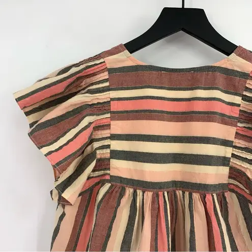 Ulla Johnson Amba Top Rosewood Stripe 2