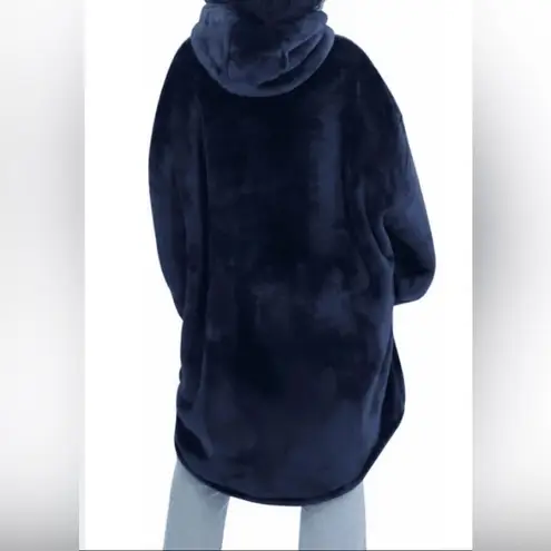 The Wayy Big Hoodie Unisex, Wearable Blanket Blue Size undefined