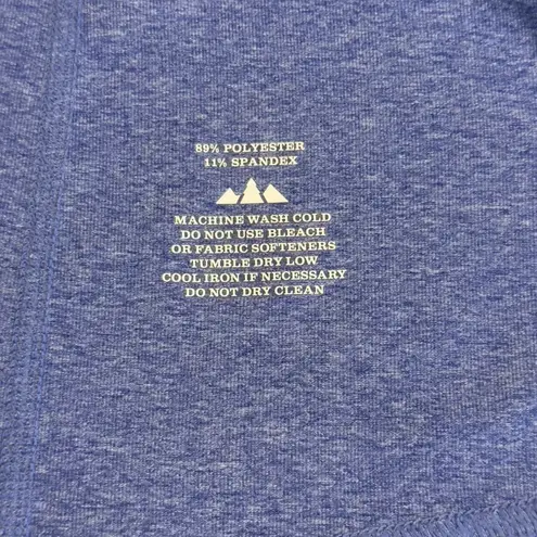 Rei Co-op Women's XS Purple Heathered 1/4 Zip Long Sleeve Athletic Top Gym