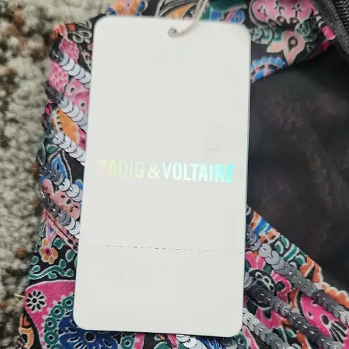 Zadig & Voltaire Joyo Long Print Mandala Skirt 38