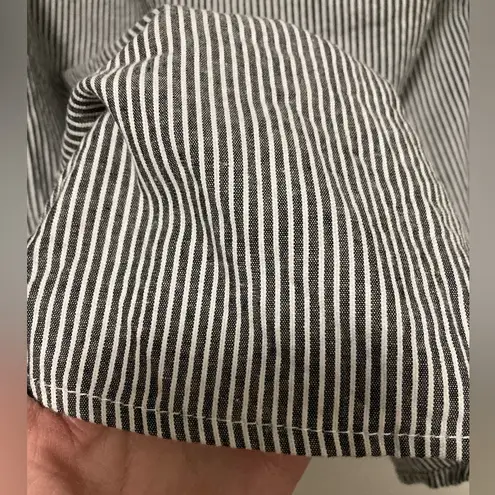 Very J  Striped Off-Shoulder 3/4 Sleeve Blouse