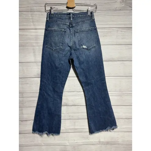 Frame Women's Silver Washed Le High Straight Jeans Size 25