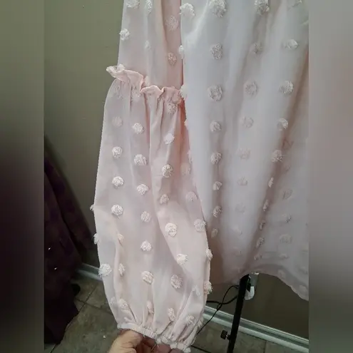 Blooming Jelly Chic Off-Shoulder Pink Blouse