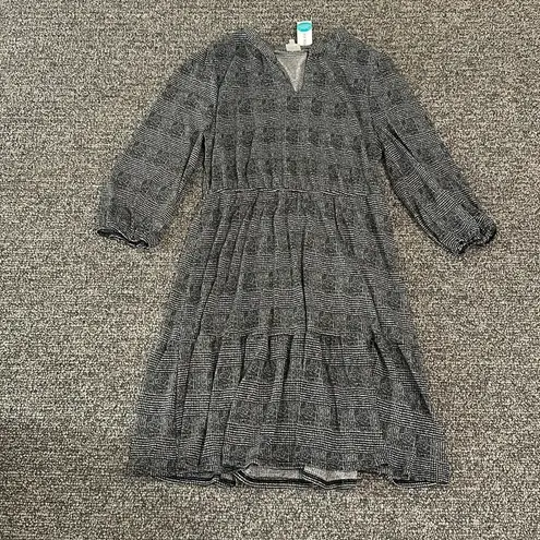 Kaileigh NWT Margret knit tiered Dress Sz L