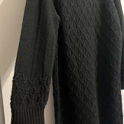 Abound New Turtleneck Sweater Dress Black Size X Large