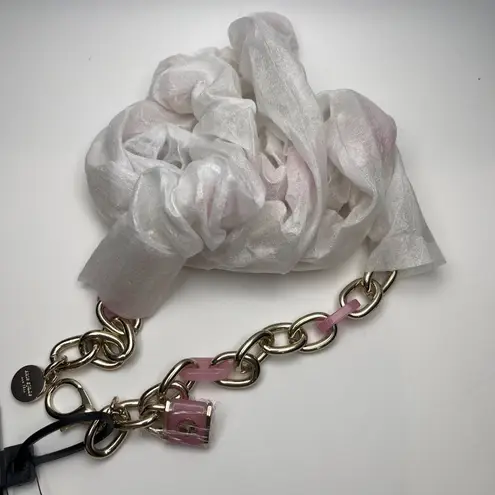 Kate Spade  Lock & Spade Chain Link Belt, L/XL - NWT