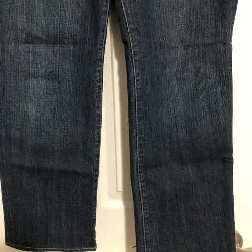 Seven7  medium‎ wash jeans flare style women’s size 14