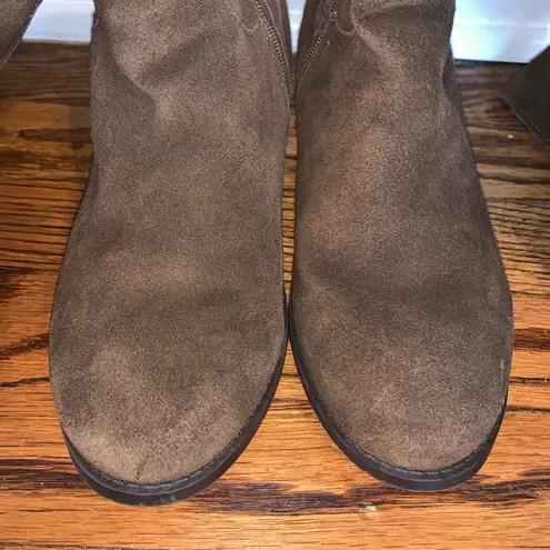 Torrid  Brown Suede Riding Boots size 7