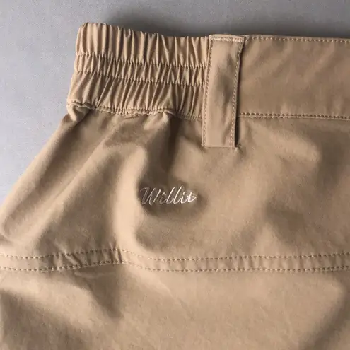 WILLIT Women’s Khaki Tan Cargo UPF50+ Active Outdoor 7” Shorts Size XXL