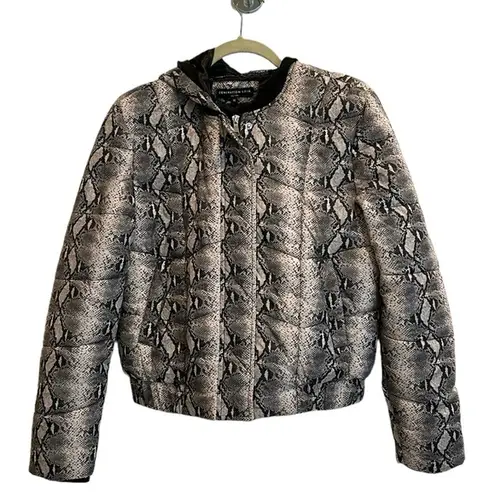 Generation Love  Snakeskin Bomber Jacket NEW Size XS