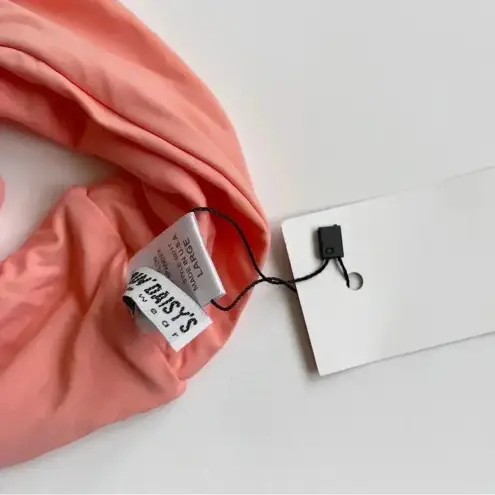 Dippin' Daisy's  Muse Front Tie Bikini Top Large NWOT