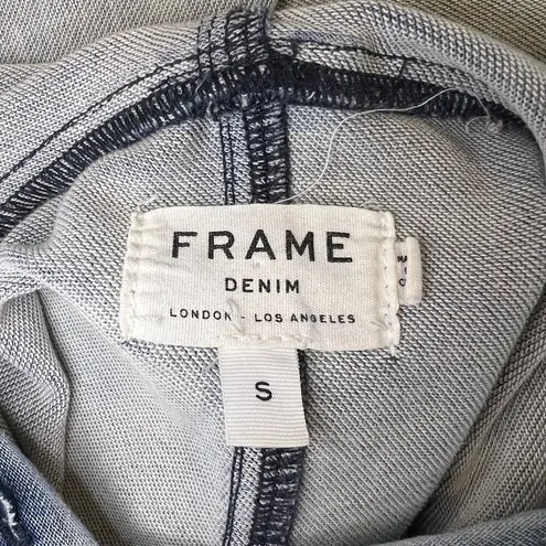 Frame Women's Denim Cropped Hoodie Size S