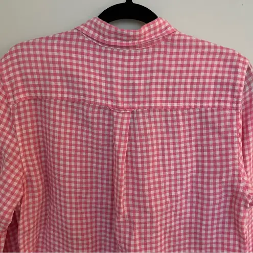 Southern Tide  Gameday Intercoastal Hadley Popover Shirt. Linen Size S