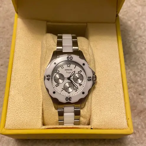 Invicta Angel Women’s Stainless Steel and Ceramic watch