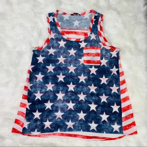 Signature Studio American Flag Tank Top