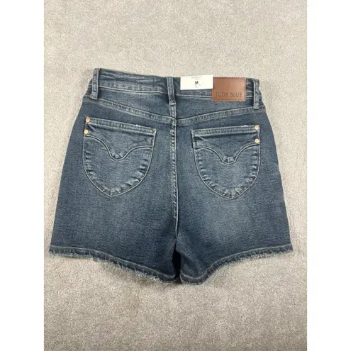 Judy Blue NWT Shorts High Rise Midi Length Dark Wash Medium