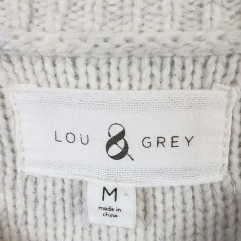 Lou & grey  Women's Fringed Hem Wool Blend Sweater thumbnail 4