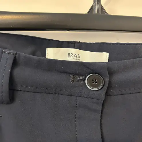 BRAX Maron Navy Trouser Pants Career Size 6 Professional Blue