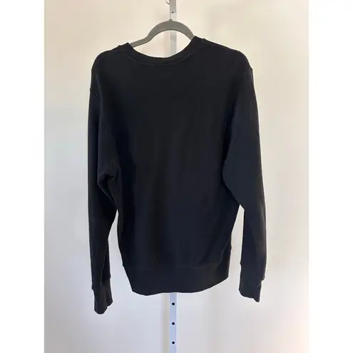 Rowing Blazers Unisex Spellout Crewneck Black Size Medium