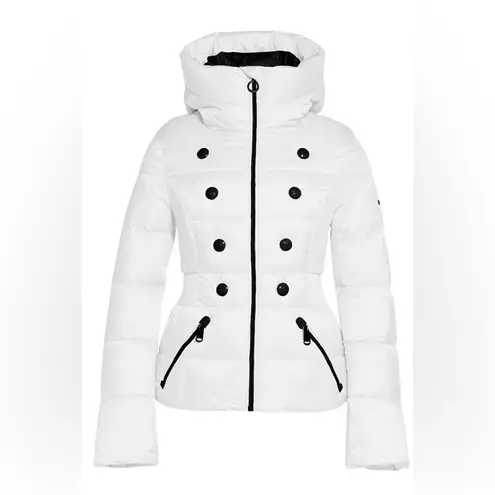 NWT White Goldbergh Bouton Down Ski Jacket, Size 12