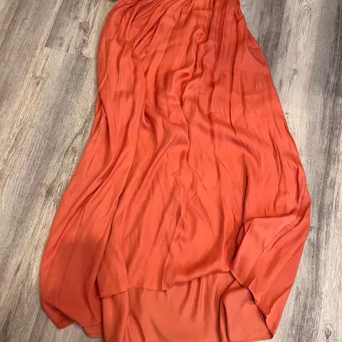 Farm Rio One Shoulder Cutout Maxi Dress