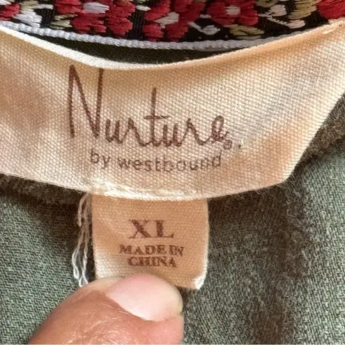 Westbound Marie by Elegant Green Maxi Dress XL