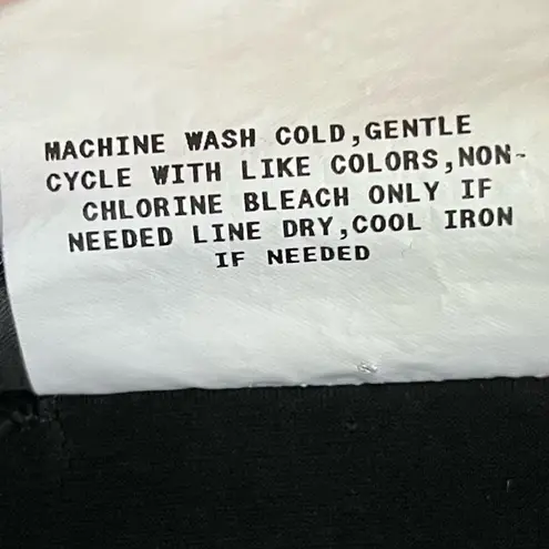 A Byer A. BYER Solid Black Cowl Neck Sleeveless Form Fitting Mini Dress Small LBD