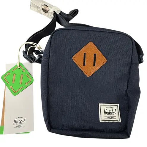 Herschel Heritage Crossbody Bag Navy Blue 2.6L New With Tags Travel Canvas