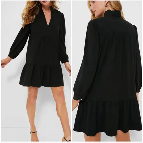 Tuckernuck Crepe Palmerston Mini Dress in Black