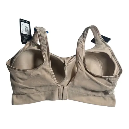 Bali Cool Comfort Full Coverage Wireless Padded Wide Strap Bra XL New Tan