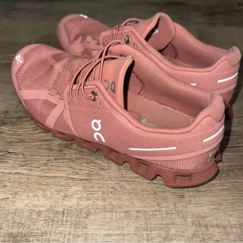 On Running Cloud Monochrome Sz 8 women Rose Pink thumbnail 3