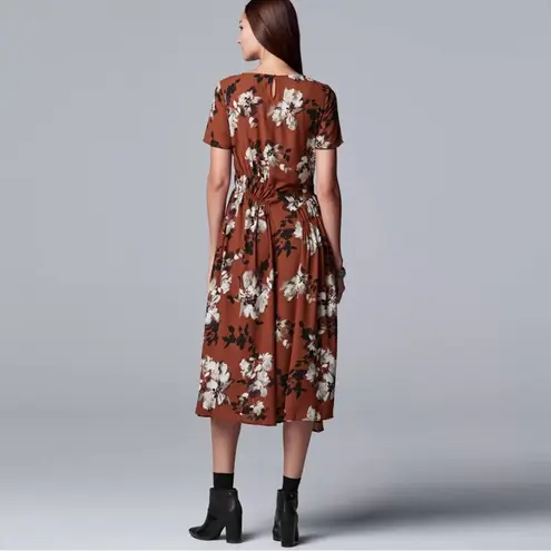 Simply Vera, Vera Wang Simply Vera Vera Wang Smock Detail Asymmetrical Dress women’s size XS