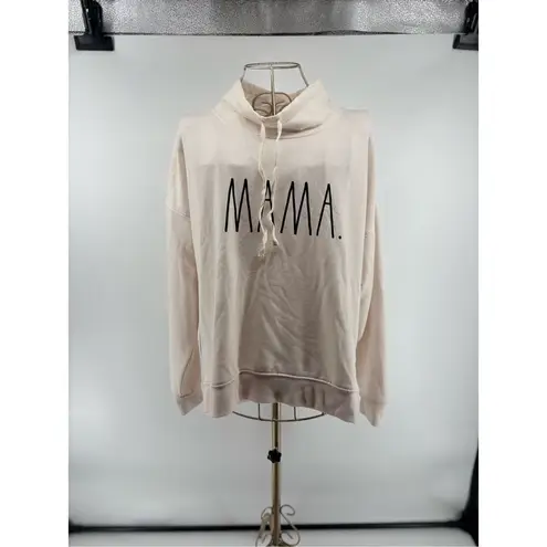 Rae Dunn “Mama” funnel neck sweatshirt pullover size small