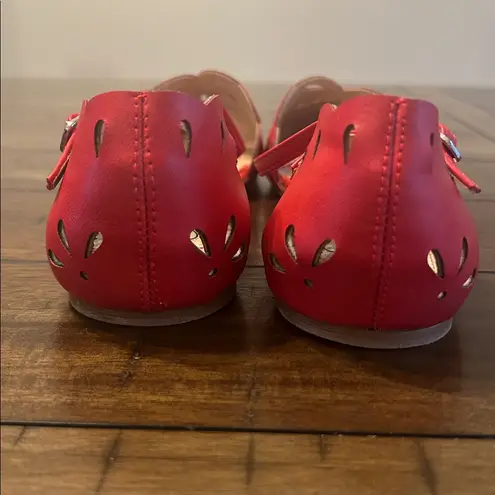 Ellie Bettie Page by Red Retro Cutout Mary Jane Size 9