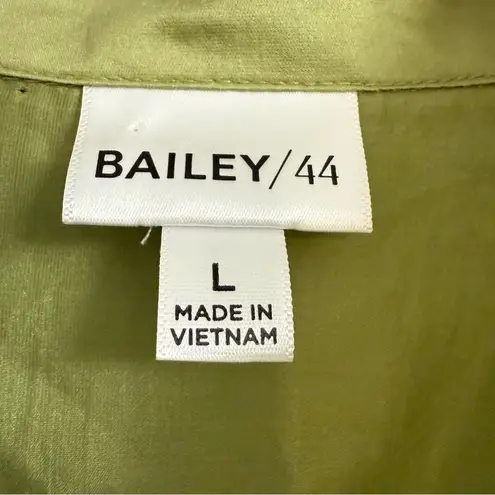 Bailey 44 Top Green Long Sleeve Embellished Spring Sparkle Top Size Large