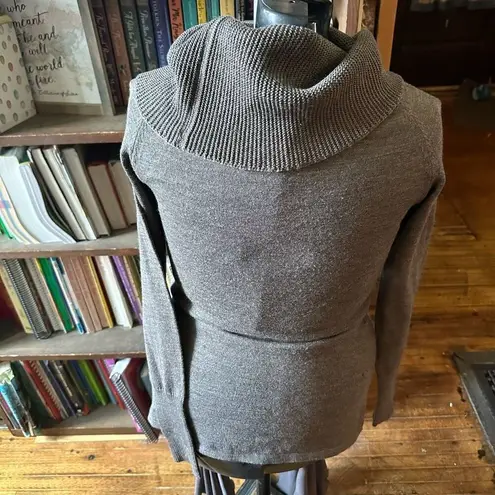 Smartwool gray cowl neck S cozy luxe pullover sweater