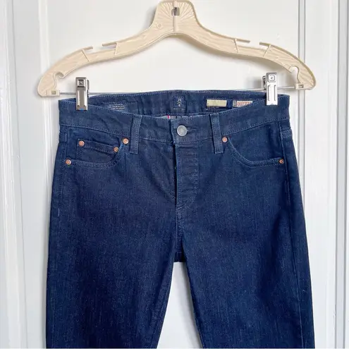 BLUER • Skinny Jeans low rise button fly Soulmate Rinse dark wash ankle USA Blue Size 25