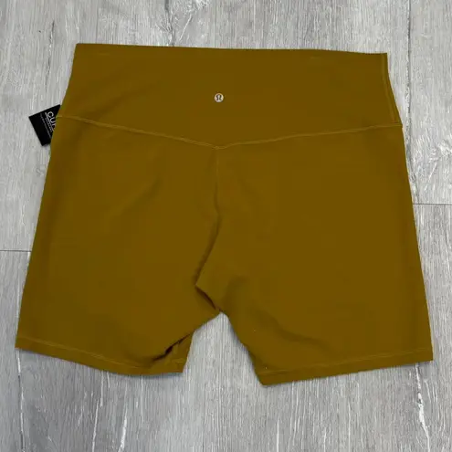 Lululemon  Gold Spice Spandex Biker Shorts - Size 18
