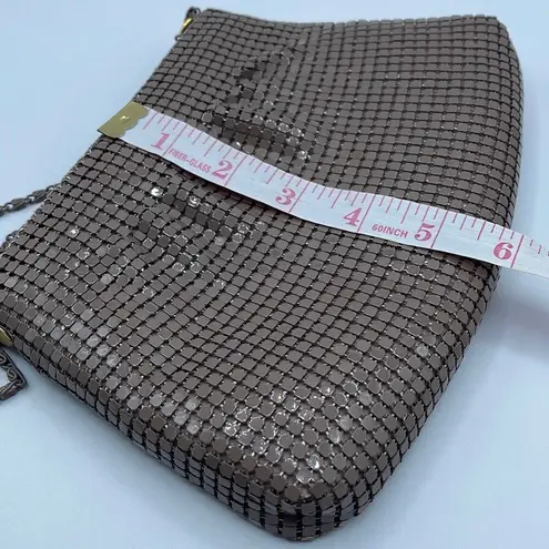 Vintage Y & S chainmail crossbody bag. Brown